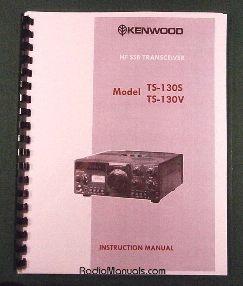 Kenwood TS-130S Instruction Manual - Click Image to Close